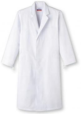 医療用白衣　男性用シングル 検査衣　長袖 MR-110　白　サーヴォ